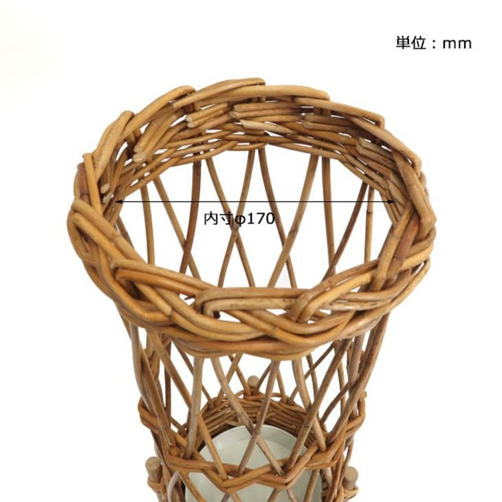 クレエ傘立てアラログアンブレラスタンドブラウン（カラー）