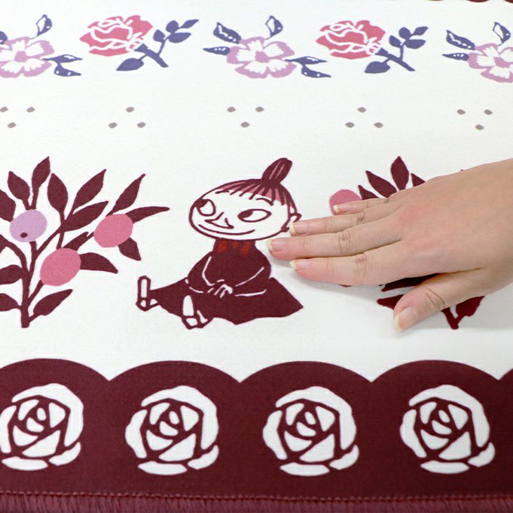 キッチンマットムーミンフィーカインテリアマット45×180cmリトルミイ（イメージ01）