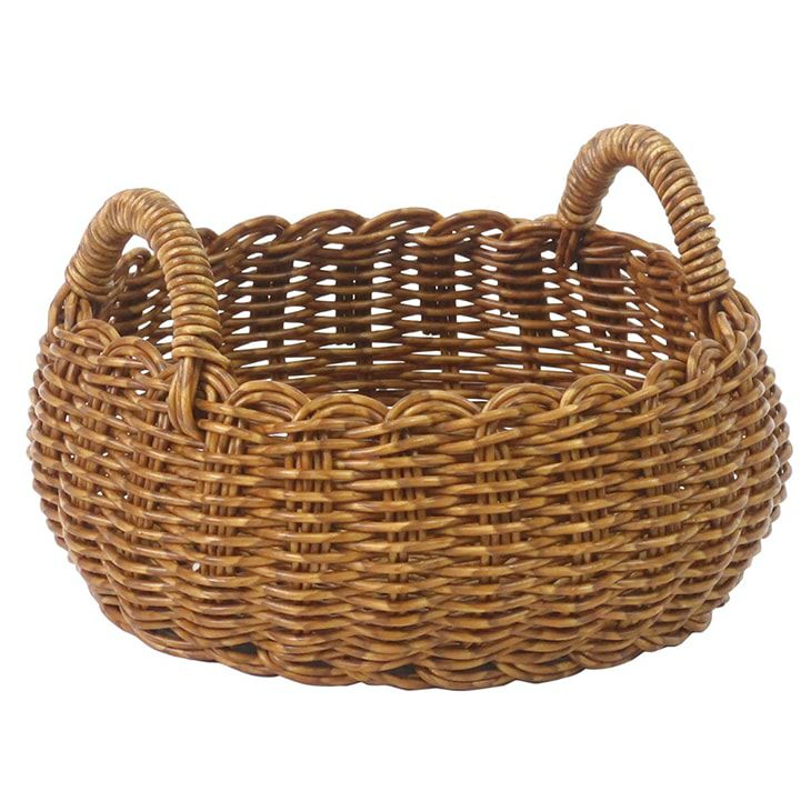 クレエユティルラウンドローバスケットS（カラー）