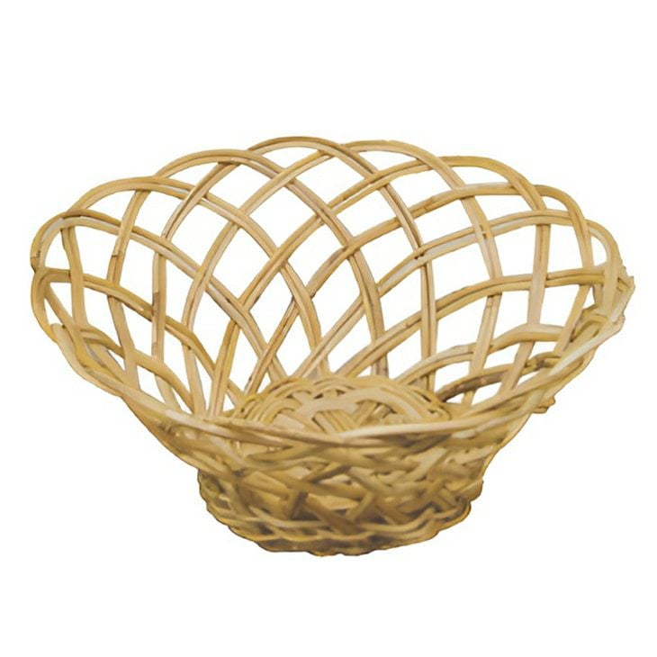 クレエバスケットアラログ丸かごS（カラー）