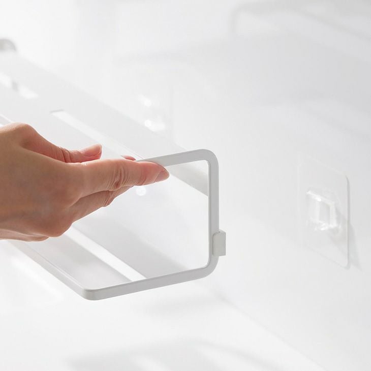 towerタワーフィルムフックサニタリーラック2段(ホワイト)（カラー）