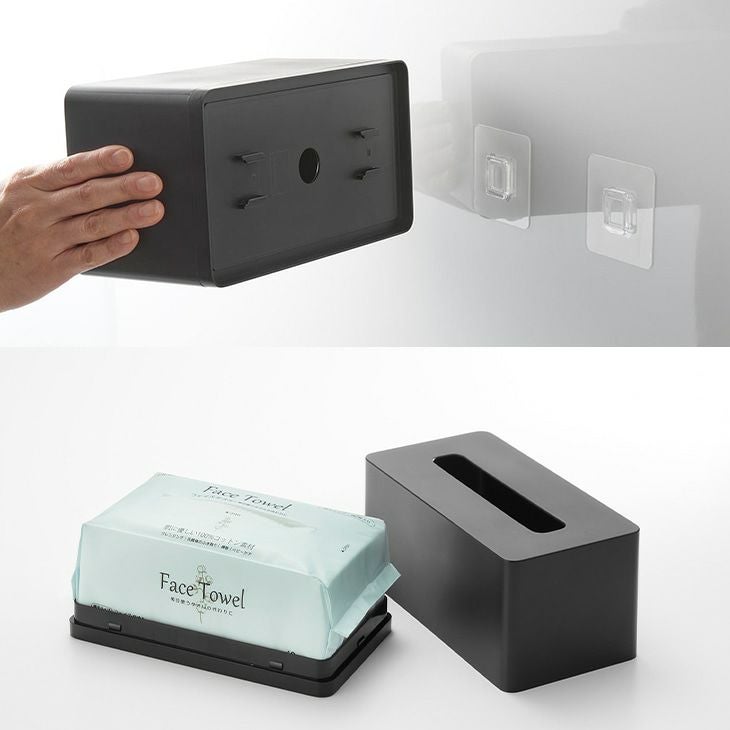 towerタワーフィルムフッククレンジングタオルケース(ブラック)（カラー）