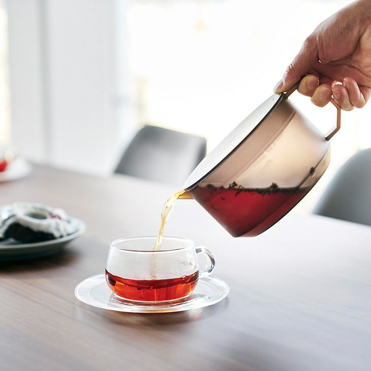 towerタワーティーポット(ブラック)（イメージ）