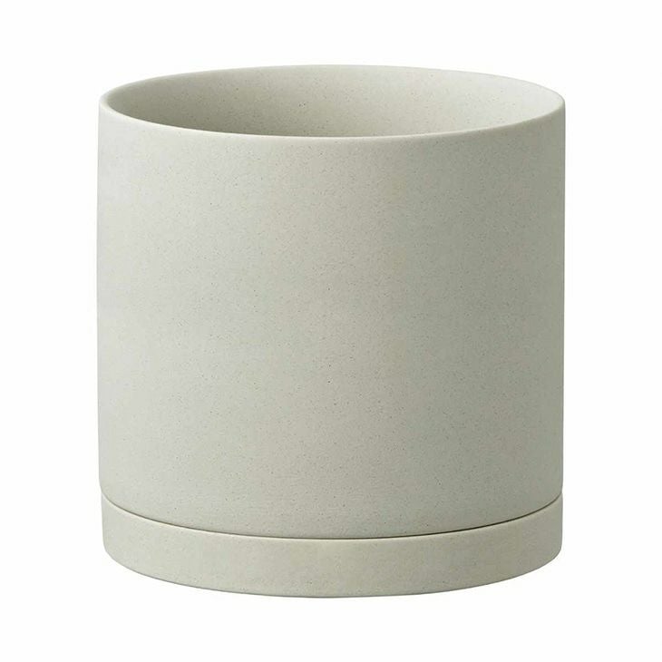 KINTOキントープラントポット200×195mm(アースグレー)（カラー）