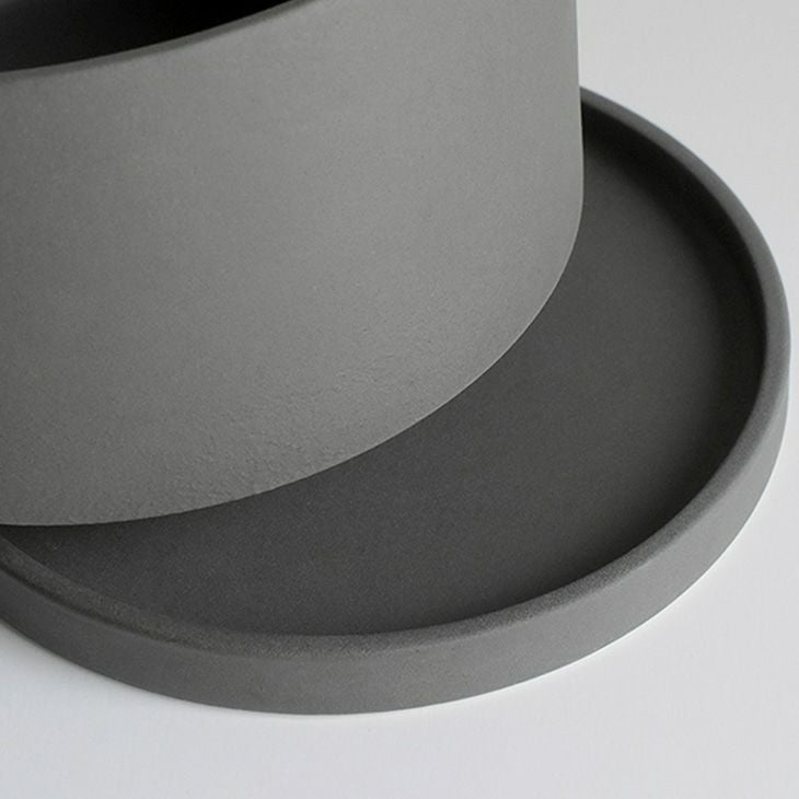 KINTOキントープラントポット200×195mm(ダークグレー)（カラー）