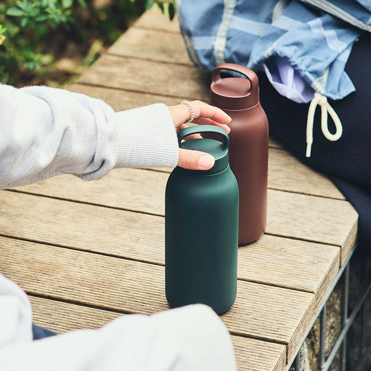 KINTOキントーウォータータンブラー550ml(ディープグリーン)（イメージ）