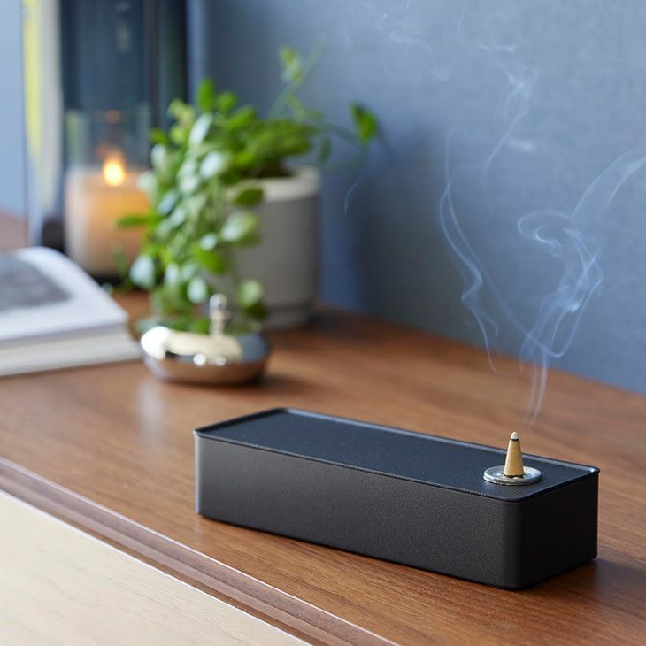 towerタワーお香収納ケース(ブラック)（イメージ）