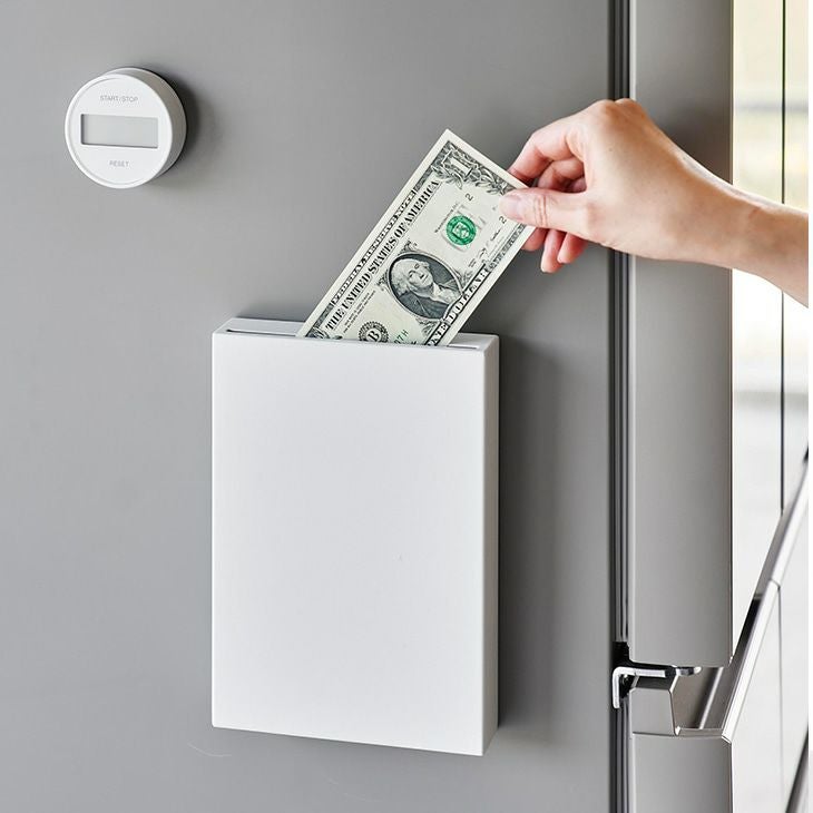 towerタワーマグネット貯金箱(ホワイト)（イメージ）