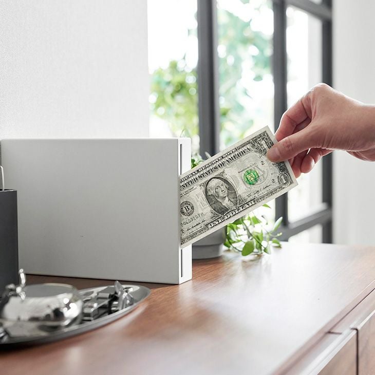 towerタワーマグネット貯金箱(ホワイト)（カラー）