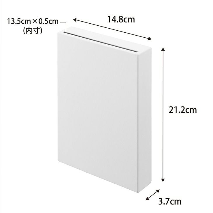 towerタワーマグネット貯金箱(ホワイト)（カラー）