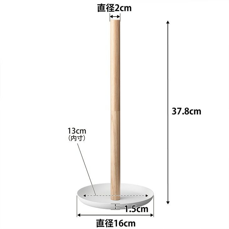 towerタワーヘアクリップ収納スタンド(ホワイト)（カラー）