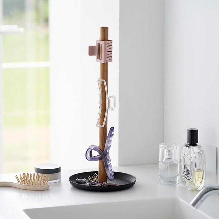 towerタワーヘアクリップ収納スタンド(ブラック)（イメージ）