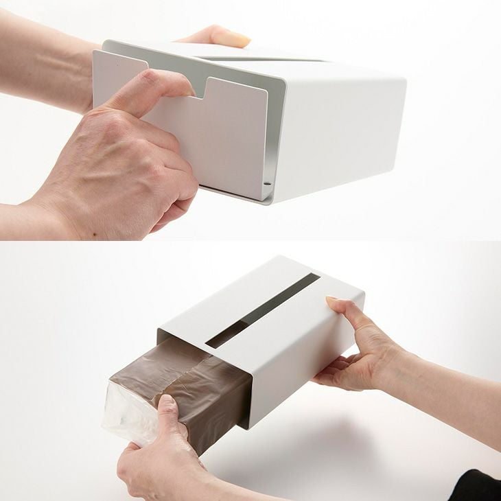 towerタワー縦型ティッシュスタンド(ホワイト)（カラー）