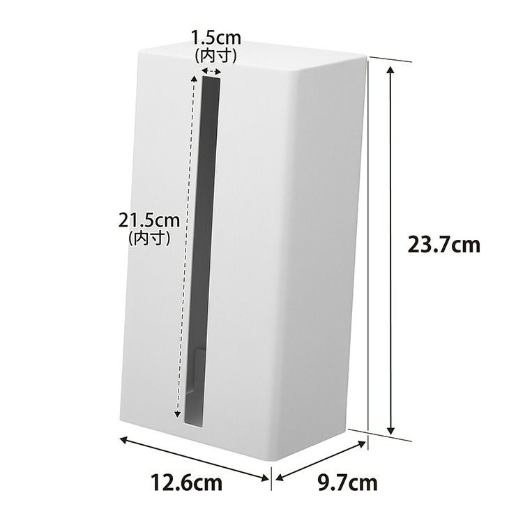 towerタワー縦型ティッシュスタンド(ホワイト)（カラー）