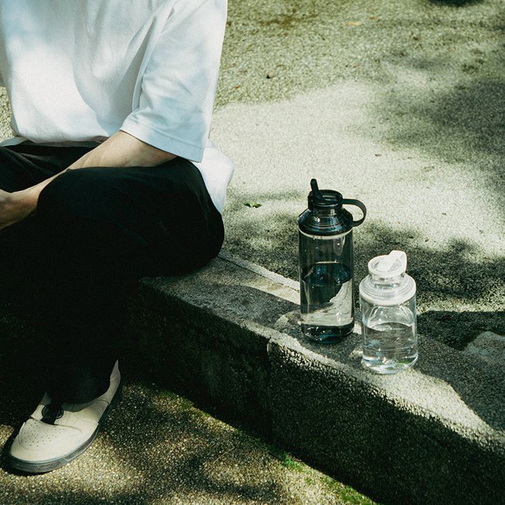 KINTOキントー水筒950ml食洗機対応アクティブボトル直飲みBPAフリー(スモーク)（カラー）