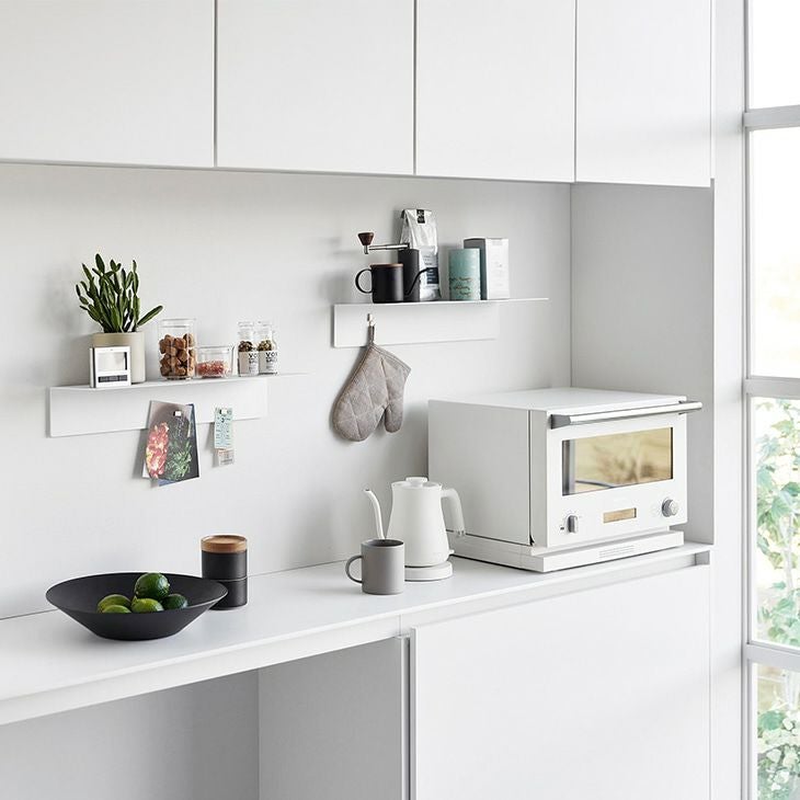 towerタワーマグネットが付くウォールラックW50石こうボード壁対応(ホワイト)（イメージ）