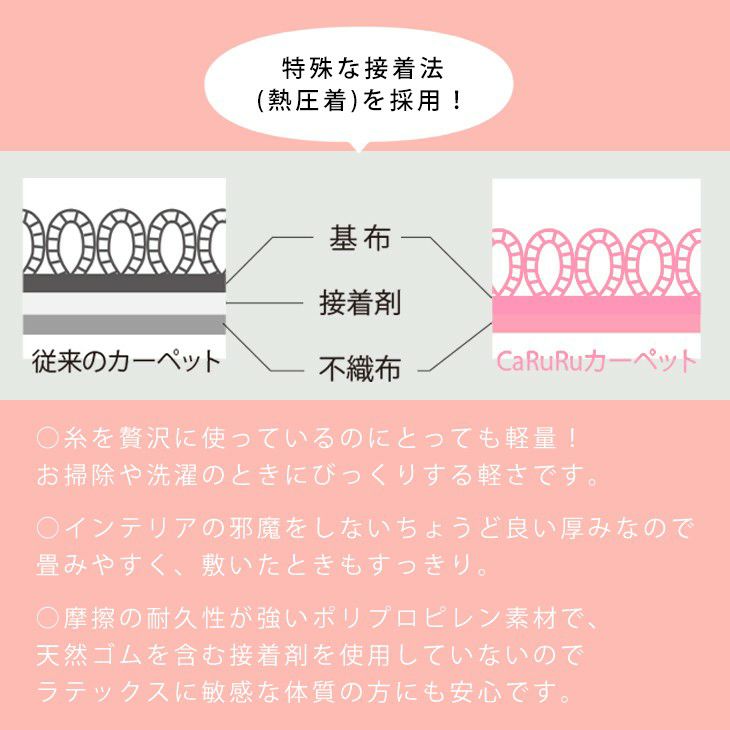 残糸を使ったアップサイクル ラグ 洗える リラグ 185×240cm | cucan