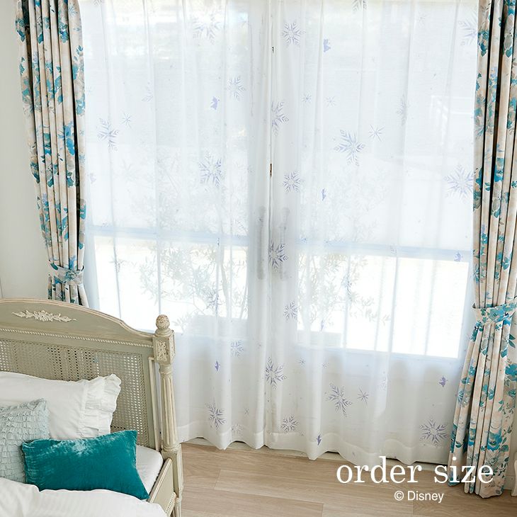 オーダーカーテンレースFROZEN/フラリーアイスボイル（メインイメージ）