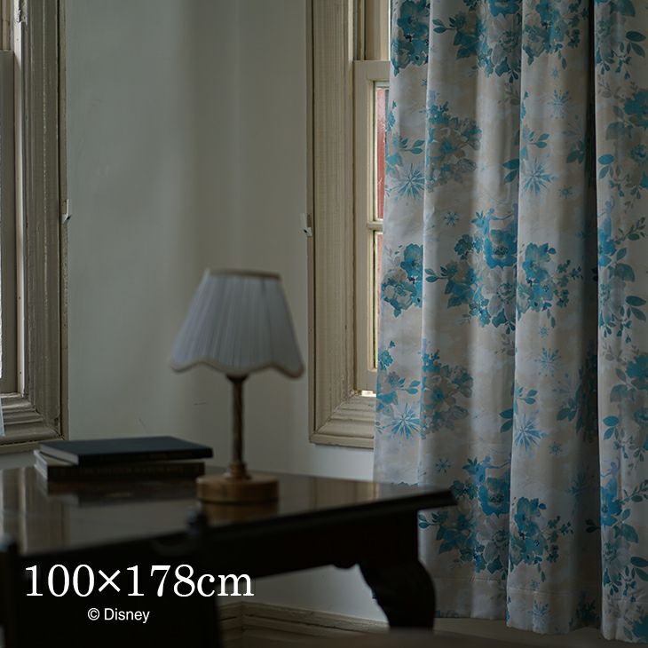 遮光カーテンFROZEN/アイスブルーム（メインイメージ）