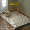 おやつ犬プリントキルトラグ（クッキー犬1畳）