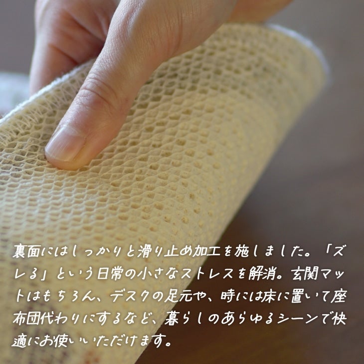 メレンゲ犬マット（裏面滑り止め）