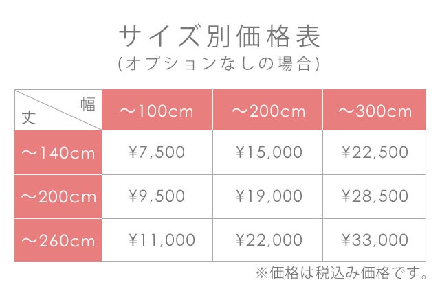 価格表