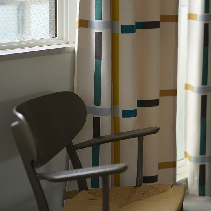 北欧 遮光 カーテン ジャングルジム（詳細）