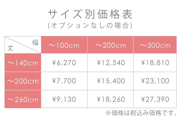 価格表