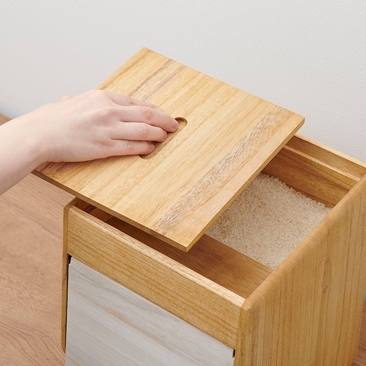 米びつ 5kg KIRISAI 桐のこめ櫃 オスマック（詳細）