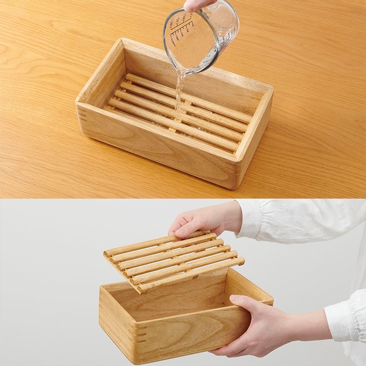 電子レンジ蒸し器 KIRISAI 木製 桐のレンジでむし鉢 日本製 オスマック（詳細）