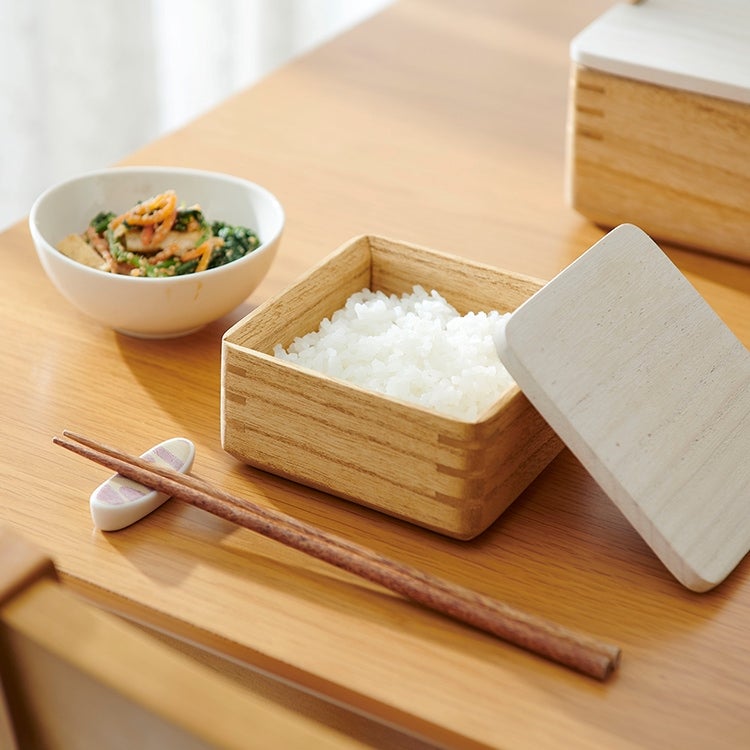 ごはん鉢 KIRISAI 桐のレンジでごはん鉢 オスマック（メインイメージ）