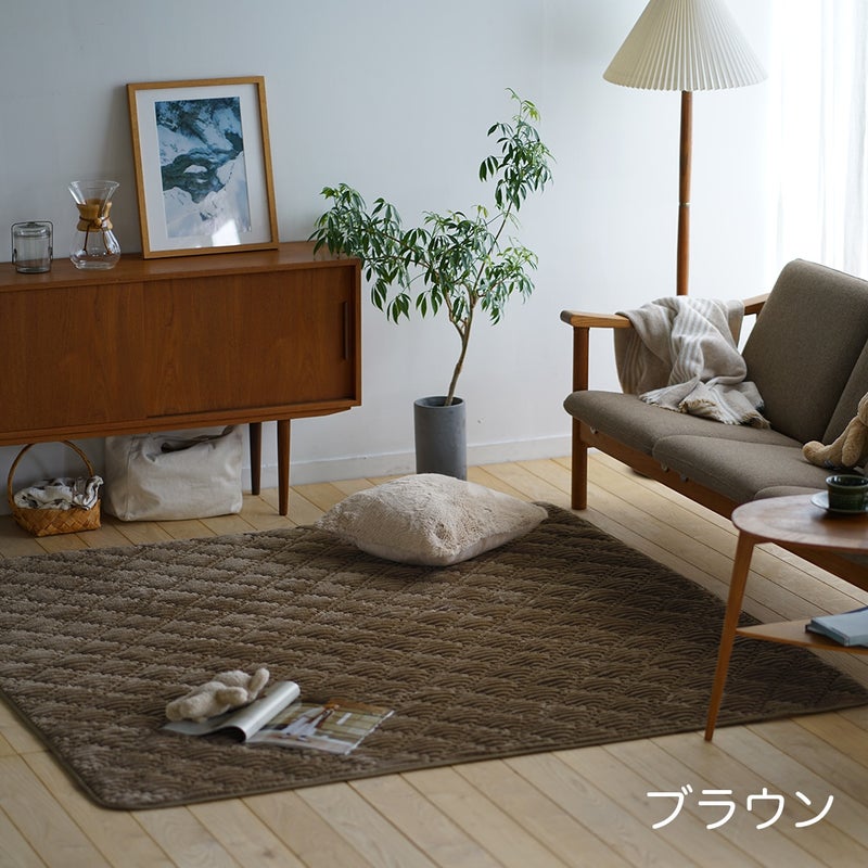 コティキルトラグ（ブラウン）